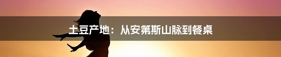 土豆产地：从安第斯山脉到餐桌