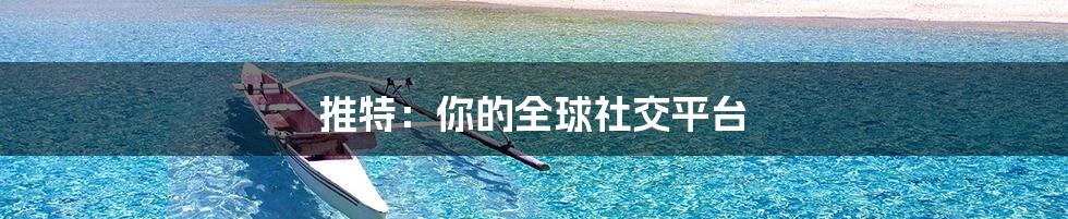 推特：你的全球社交平台