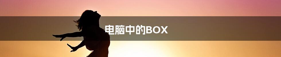 电脑中的BOX