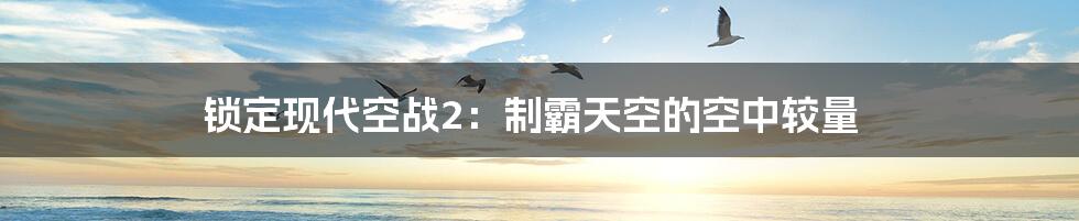 锁定现代空战2：制霸天空的空中较量