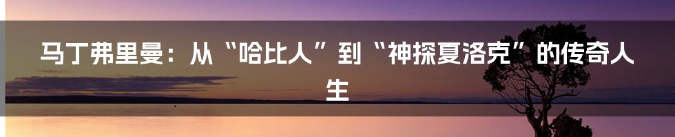 马丁弗里曼：从“哈比人”到“神探夏洛克”的传奇人生