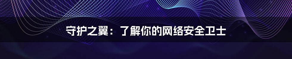 守护之翼：了解你的网络安全卫士