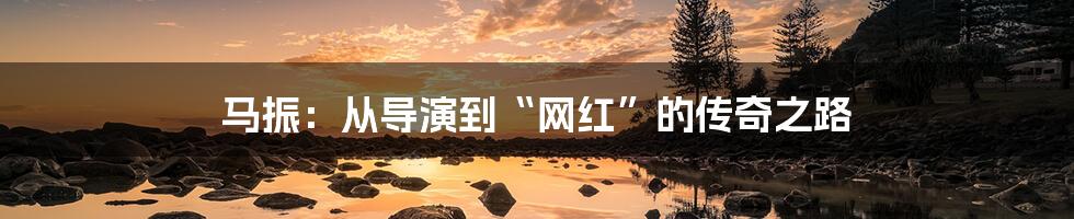 马振：从导演到“网红”的传奇之路