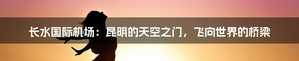 长水国际机场：昆明的天空之门，飞向世界的桥梁