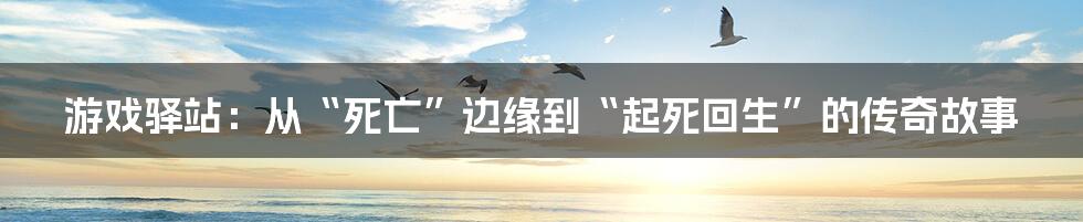 游戏驿站：从“死亡”边缘到“起死回生”的传奇故事